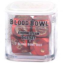 Blood Bowl: Khorne Team Dice Set